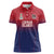 Cayman Islands Cricket Custom Women Polo Shirt Classic Coat of Arms Sporty - Wonder Print Shop