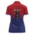 Cayman Islands Cricket Custom Women Polo Shirt Classic Coat of Arms Sporty - Wonder Print Shop