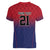 Cayman Islands Cricket Custom Women V-Neck T-Shirt Classic Coat of Arms Sporty - Wonder Print Shop