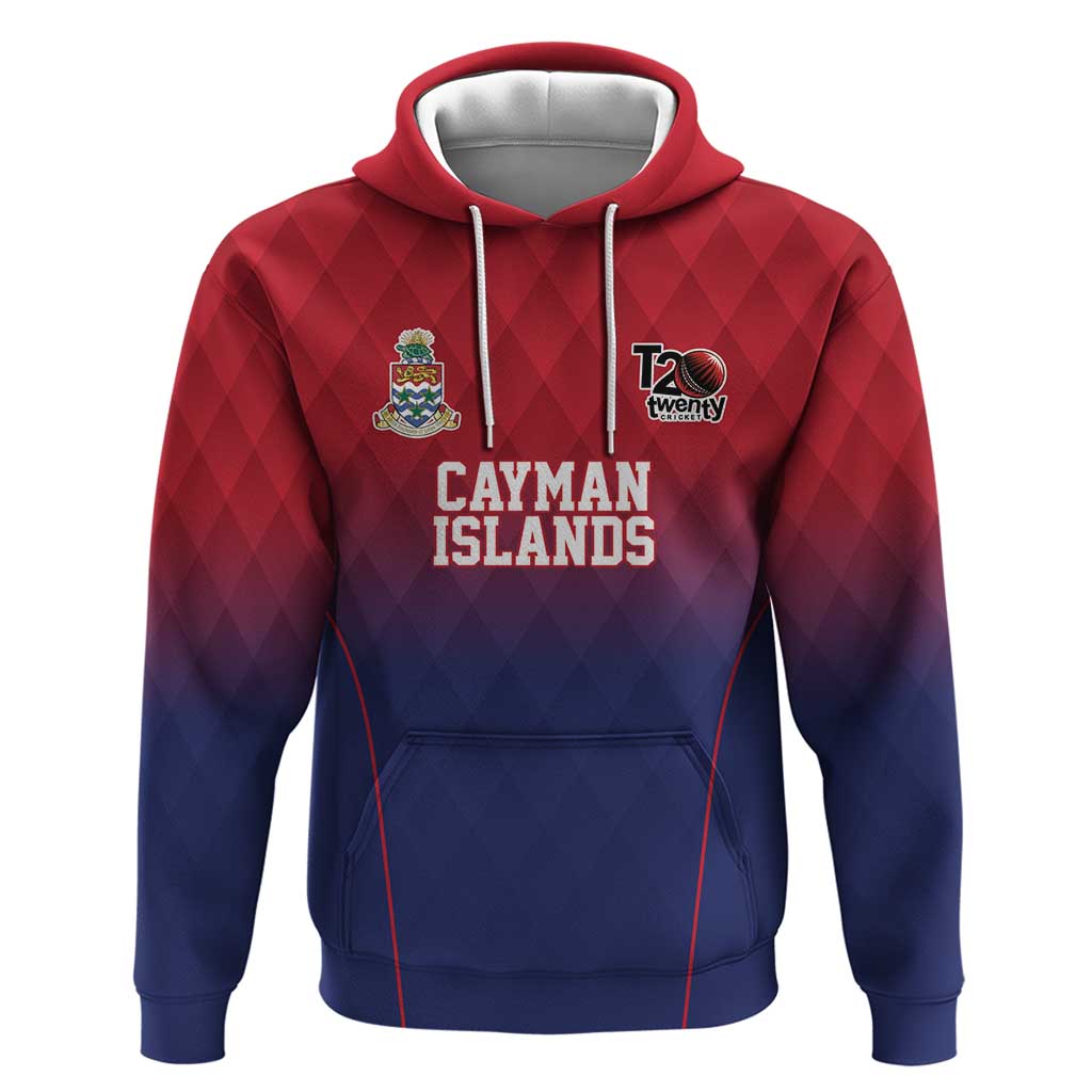 Cayman Islands Cricket Custom Zip Hoodie Classic Coat of Arms Sporty - Wonder Print Shop