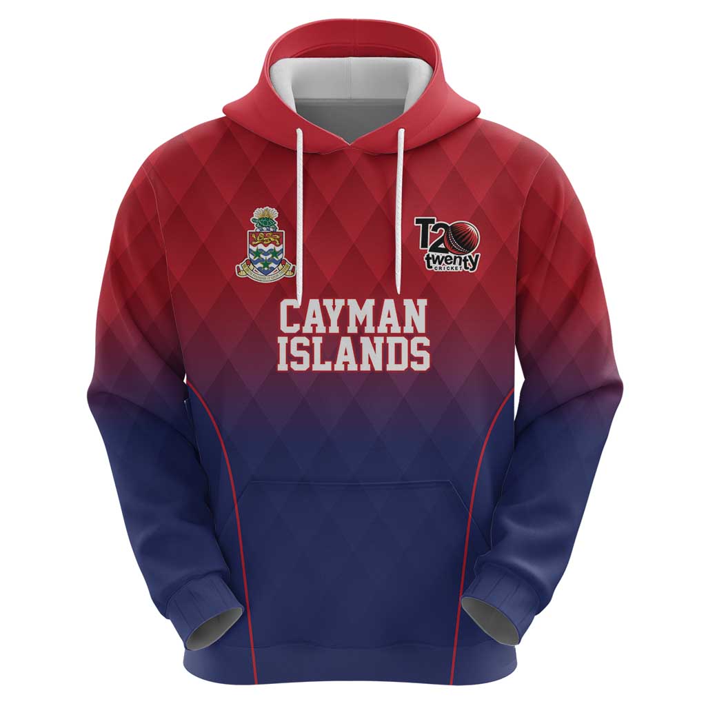 Cayman Islands Cricket Custom Zip Hoodie Classic Coat of Arms Sporty - Wonder Print Shop