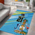 The Bahamas Cricket Custom Area Rug Marlin Flamingo Come On Bahamian - Wonder Print Shop