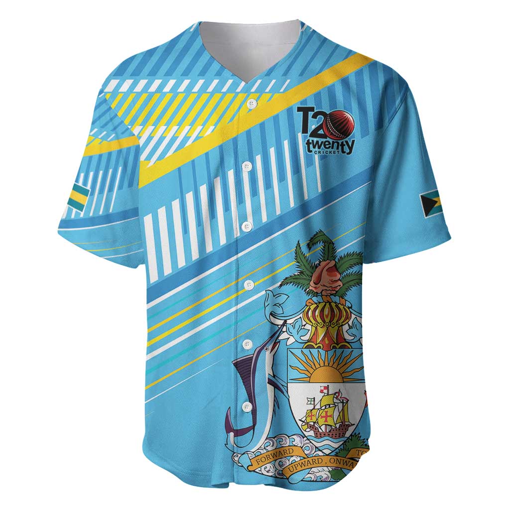 The Bahamas Cricket Custom Baseball Jersey Marlin Flamingo Come On Bahamian - Wonder Print Shop