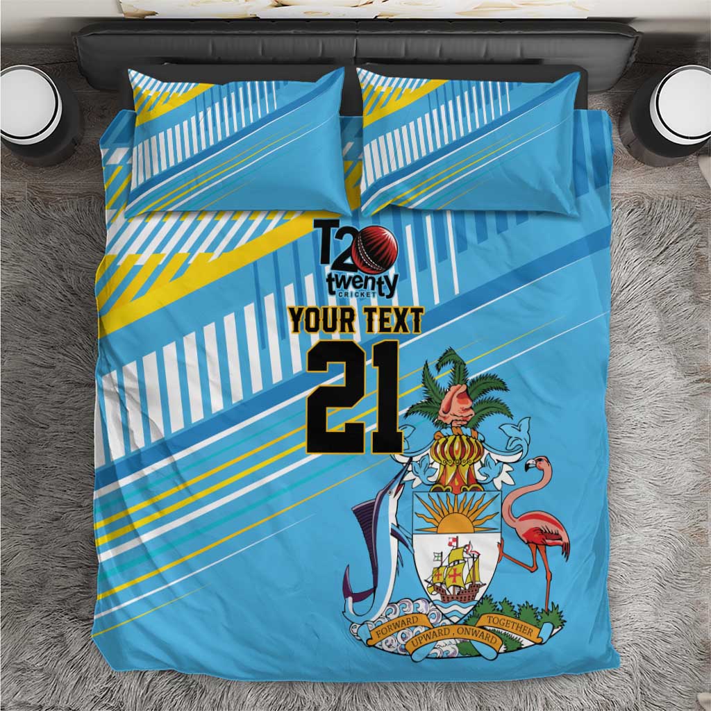 The Bahamas Cricket Custom Bedding Set Marlin Flamingo Come On Bahamian - Wonder Print Shop
