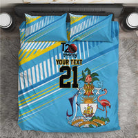 The Bahamas Cricket Custom Bedding Set Marlin Flamingo Come On Bahamian - Wonder Print Shop