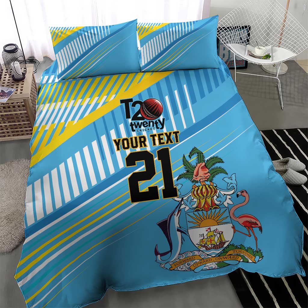 The Bahamas Cricket Custom Bedding Set Marlin Flamingo Come On Bahamian - Wonder Print Shop