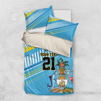 The Bahamas Cricket Custom Bedding Set Marlin Flamingo Come On Bahamian - Wonder Print Shop
