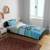 The Bahamas Cricket Custom Bedding Set Marlin Flamingo Come On Bahamian - Wonder Print Shop