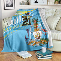 The Bahamas Cricket Custom Blanket Marlin Flamingo Come On Bahamian - Wonder Print Shop