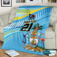 The Bahamas Cricket Custom Blanket Marlin Flamingo Come On Bahamian - Wonder Print Shop