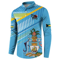 The Bahamas Cricket Custom Button Sweatshirt Marlin Flamingo Come On Bahamian - Wonder Print Shop