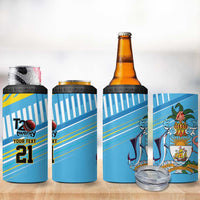 The Bahamas Cricket Custom 4 in 1 Can Cooler Tumbler Marlin Flamingo Come On Bahamian - Wonder Print Shop