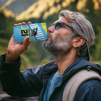 The Bahamas Cricket Custom 4 in 1 Can Cooler Tumbler Marlin Flamingo Come On Bahamian - Wonder Print Shop