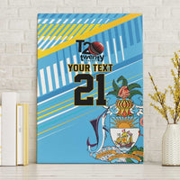 The Bahamas Cricket Custom Canvas Wall Art Marlin Flamingo Come On Bahamian - Wonder Print Shop