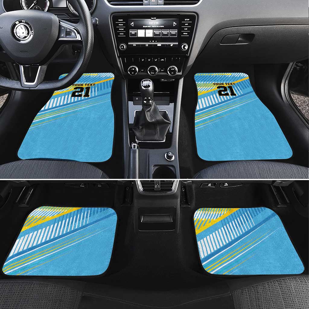 The Bahamas Cricket Custom Car Mats Marlin Flamingo Come On Bahamian - Wonder Print Shop