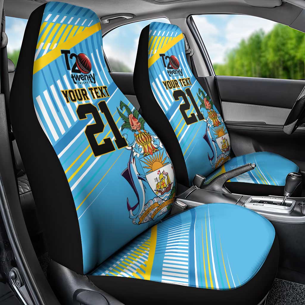 The Bahamas Cricket Custom Car Seat Cover Marlin Flamingo Come On Bahamian - Wonder Print Shop