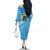 The Bahamas Cricket Custom Family Matching Off The Shoulder Long Sleeve Dress and Hawaiian Shirt Marlin Flamingo Come On Bahamian - Wonder Print Shop