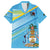 The Bahamas Cricket Custom Family Matching Summer Maxi Dress and Hawaiian Shirt Marlin Flamingo Come On Bahamian - Wonder Print Shop