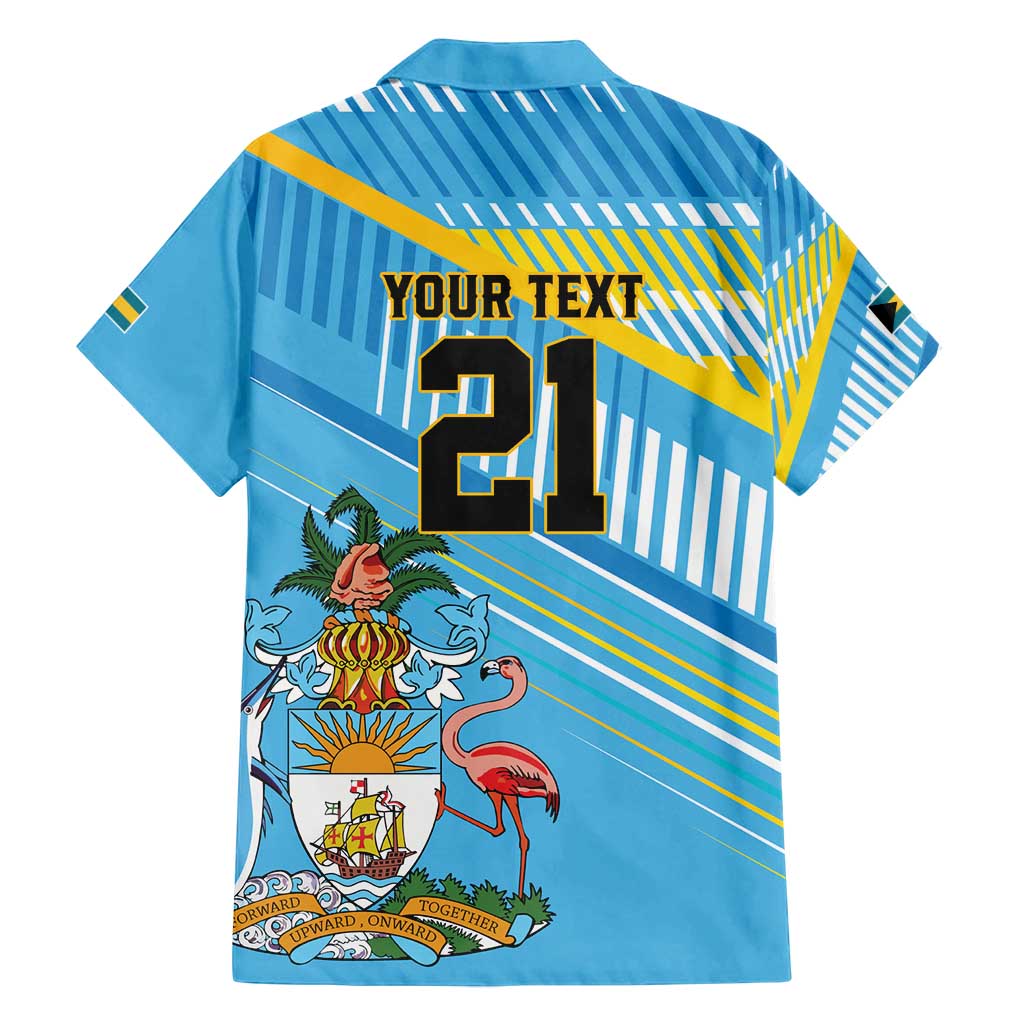 The Bahamas Cricket Custom Family Matching Summer Maxi Dress and Hawaiian Shirt Marlin Flamingo Come On Bahamian - Wonder Print Shop