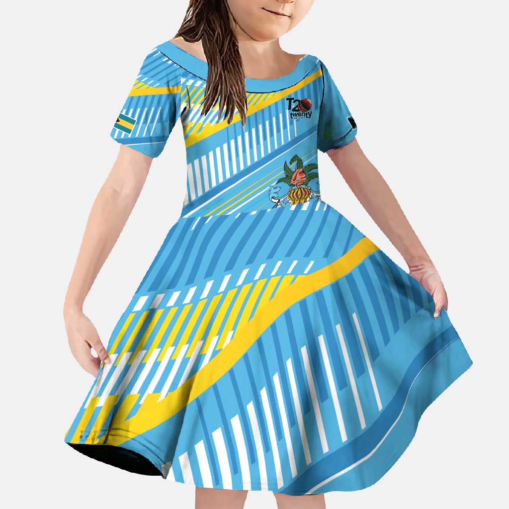 The Bahamas Cricket Custom Family Matching Tank Maxi Dress and Hawaiian Shirt Marlin Flamingo Come On Bahamian - Wonder Print Shop