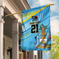 The Bahamas Cricket Custom Garden Flag Marlin Flamingo Come On Bahamian - Wonder Print Shop