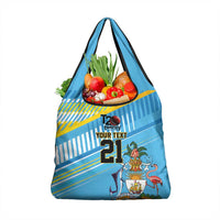 The Bahamas Cricket Custom Grocery Bag Marlin Flamingo Come On Bahamian - Wonder Print Shop