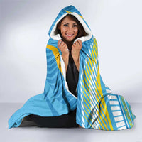 The Bahamas Cricket Custom Hooded Blanket Marlin Flamingo Come On Bahamian - Wonder Print Shop