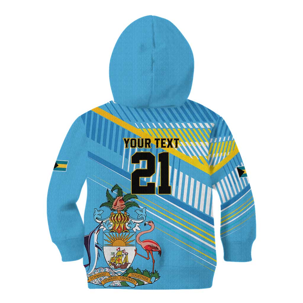 The Bahamas Cricket Custom Kid Hoodie Marlin Flamingo Come On Bahamian - Wonder Print Shop