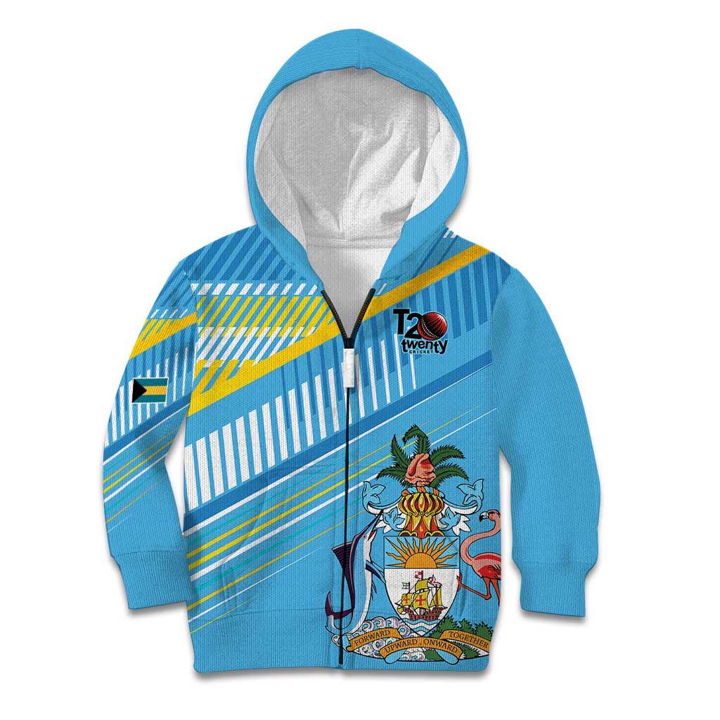 The Bahamas Cricket Custom Kid Hoodie Marlin Flamingo Come On Bahamian - Wonder Print Shop