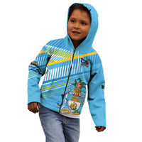 The Bahamas Cricket Custom Kid Hoodie Marlin Flamingo Come On Bahamian - Wonder Print Shop