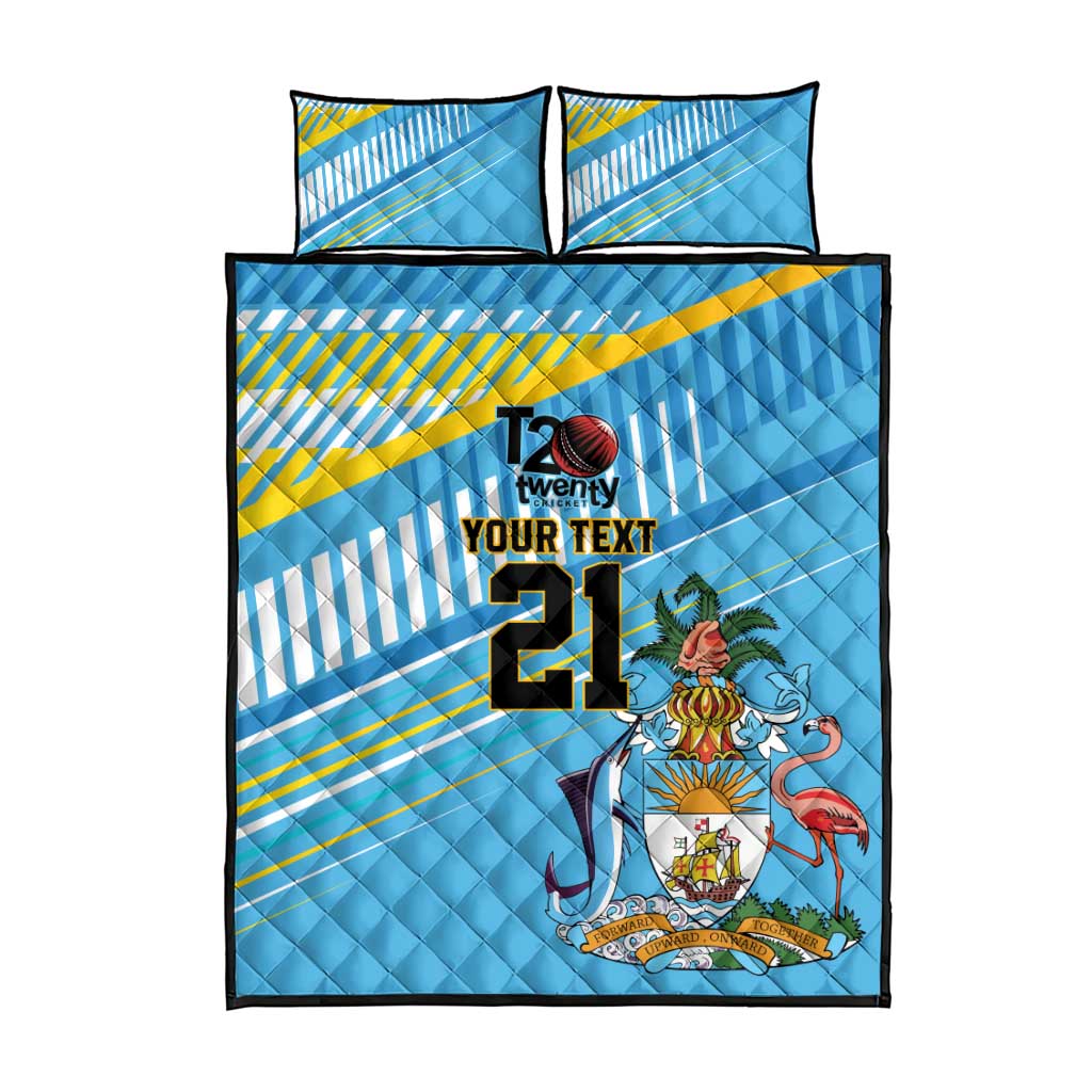 The Bahamas Cricket Custom Quilt Bed Set Marlin Flamingo Come On Bahamian - Wonder Print Shop