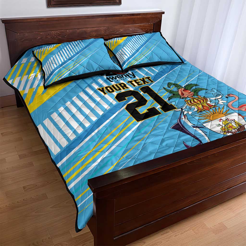 The Bahamas Cricket Custom Quilt Bed Set Marlin Flamingo Come On Bahamian - Wonder Print Shop