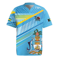The Bahamas Cricket Custom Rugby Jersey Marlin Flamingo Come On Bahamian - Wonder Print Shop