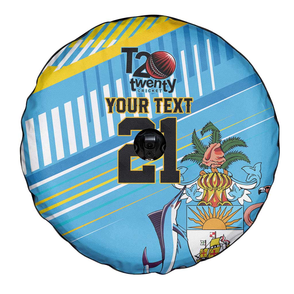 The Bahamas Cricket Custom Spare Tire Cover Marlin Flamingo Come On Bahamian - Wonder Print Shop