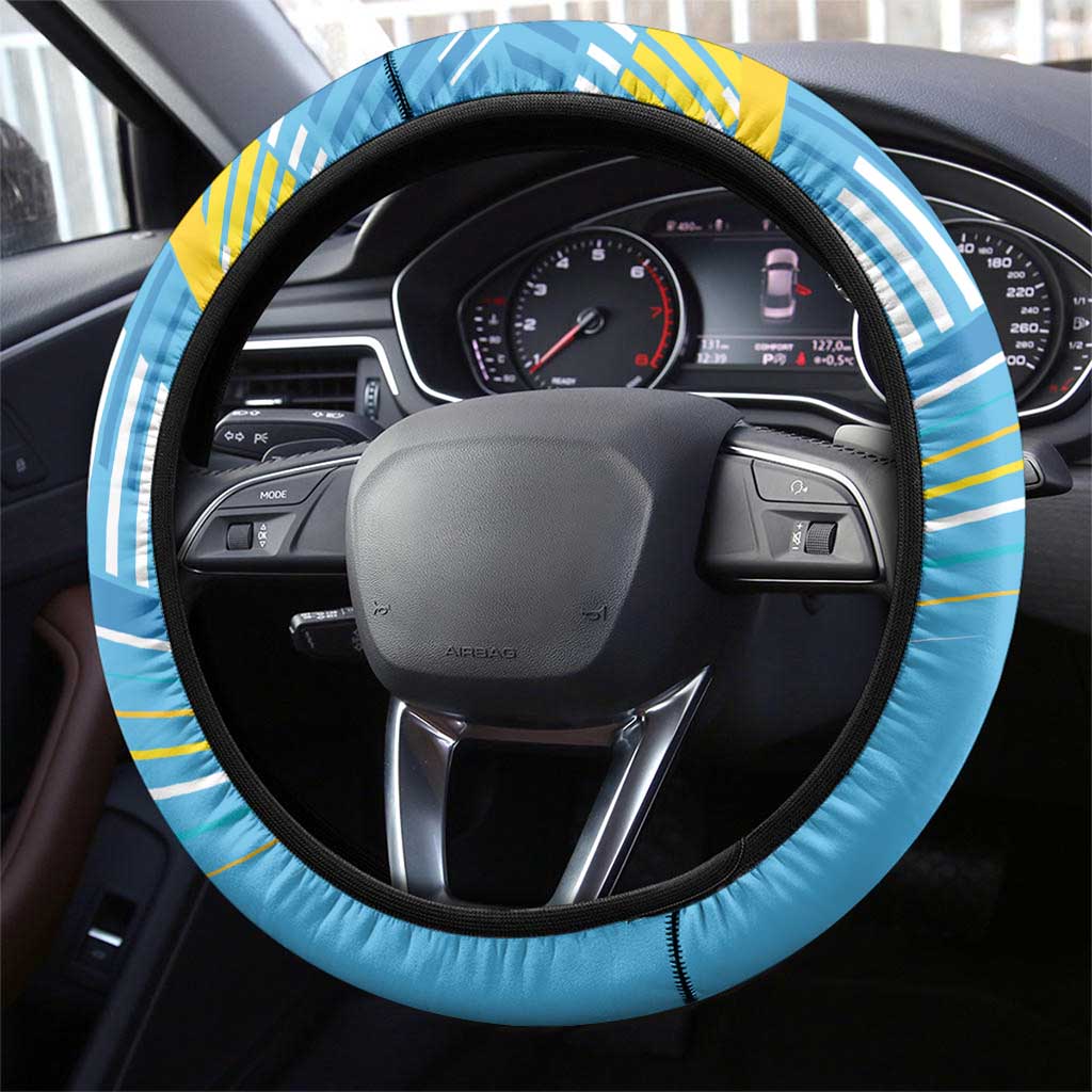 The Bahamas Cricket Steering Wheel Cover Marlin Flamingo Come On Bahamian - Wonder Print Shop