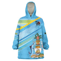 The Bahamas Cricket Custom Wearable Blanket Hoodie Marlin Flamingo Come On Bahamian - Wonder Print Shop