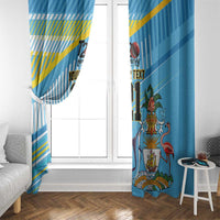 The Bahamas Cricket Custom Window Curtain Marlin Flamingo Come On Bahamian - Wonder Print Shop
