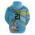 The Bahamas Cricket Custom Zip Hoodie Marlin Flamingo Come On Bahamian - Wonder Print Shop