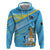 The Bahamas Cricket Custom Zip Hoodie Marlin Flamingo Come On Bahamian - Wonder Print Shop
