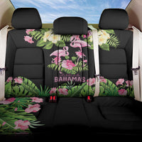 The Bahamas Flamingo Back Car Seat Cover Bahamian Tropical Flowers - Wonder Print Shop
