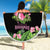 The Bahamas Flamingo Beach Blanket Bahamian Tropical Flowers - Wonder Print Shop