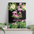 The Bahamas Flamingo Canvas Wall Art Bahamian Tropical Flowers - Wonder Print Shop