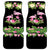 The Bahamas Flamingo Car Mats Bahamian Tropical Flowers - Wonder Print Shop