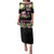 The Bahamas Flamingo Family Matching Puletasi and Hawaiian Shirt Bahamian Tropical Flowers - Wonder Print Shop