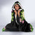 The Bahamas Flamingo Hooded Blanket Bahamian Tropical Flowers - Wonder Print Shop