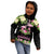 The Bahamas Flamingo Kid Hoodie Bahamian Tropical Flowers - Wonder Print Shop