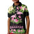 The Bahamas Flamingo Kid Polo Shirt Bahamian Tropical Flowers - Wonder Print Shop