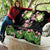 The Bahamas Flamingo Quilt Bahamian Tropical Flowers - Wonder Print Shop