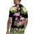 The Bahamas Flamingo Rugby Jersey Bahamian Tropical Flowers - Wonder Print Shop