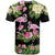 The Bahamas Flamingo T Shirt Bahamian Tropical Flowers - Wonder Print Shop